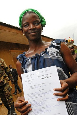 Re-Launching of Public Identification Hearings in Côte d'Ivoire