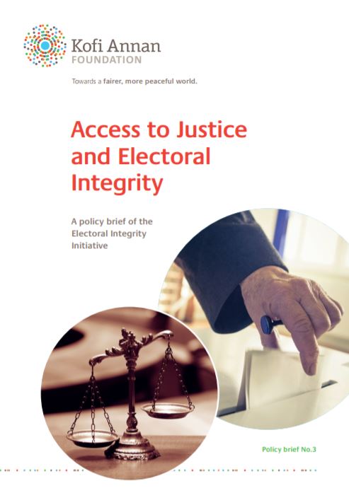 Access to Justice and Electoral Integrity