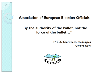 GEO - Investing in Democracy by Educating Young Voters - Orsolya Nagy