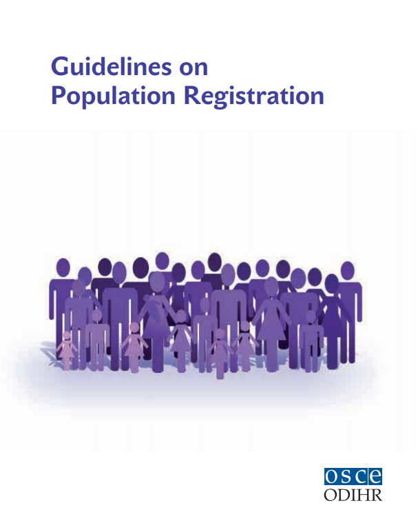 OSCE Guidelines on Population Registration 2009