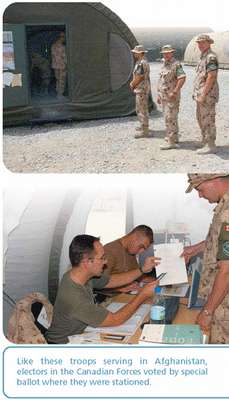 let the military vote...