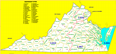Multi Member District Map