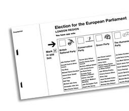 UK ballot paper