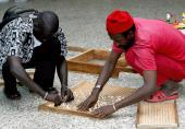 sorting the marbles