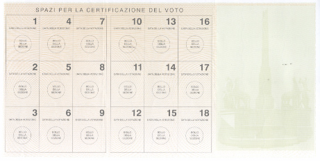 tessera elettorale