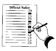 official ballot paper