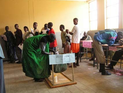voting in africa