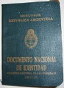 Argentina: Documento nacional de identidad.