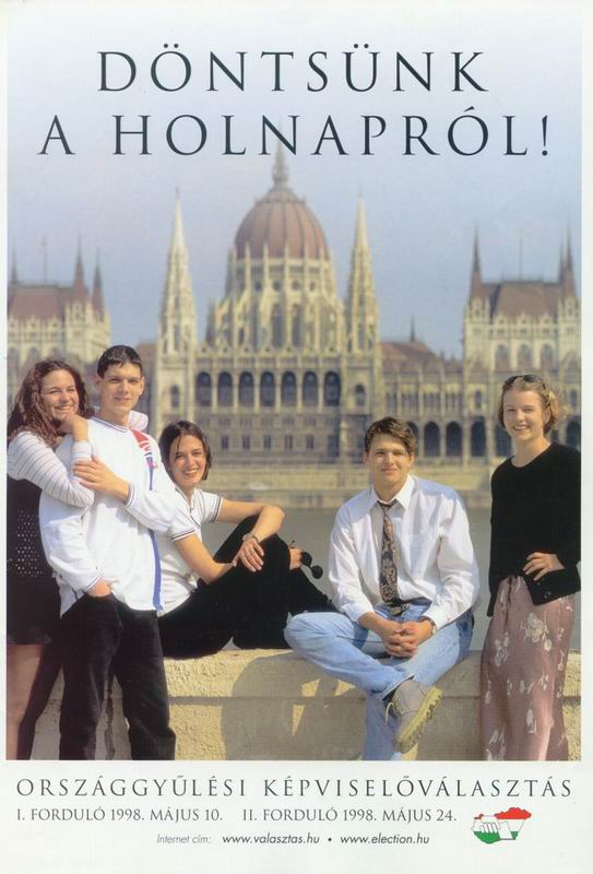 Hungary: Poster for Parliamentary elections 2 (1998)