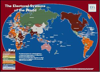 Electoral Systems Map Overview