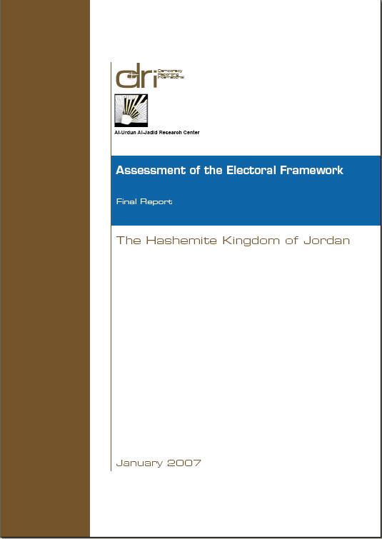 assessment of the electoral framework