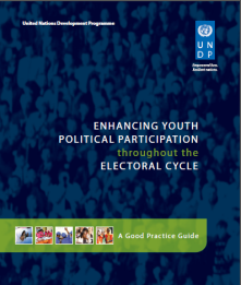 Enhancing Youth Political Participation throughout the Electoral Cycle Cover