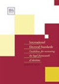 International Electoral Standards: Guidelines for reviewing the legal framework of elections (International IDEA)