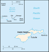 Map of American Samoa (small)