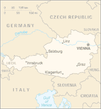 Map of Austria (small)