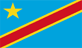 Flag of Congo (Kinshasa), Democratic Republic of