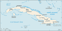 Map of Cuba (small)