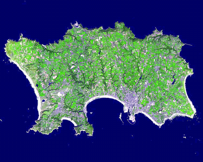 Map of Jersey