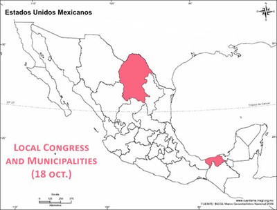 Elections Mexico 18 oct