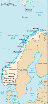 Map of Norway (small)