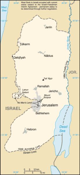 Map of Palestine