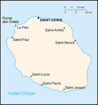 Map of Réunion (small)