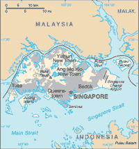 Map of Singapore (small)