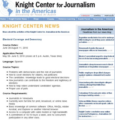 electoral course