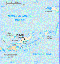 Map of Virgin Islands, British (small)