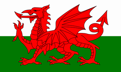 Bandera de Gales